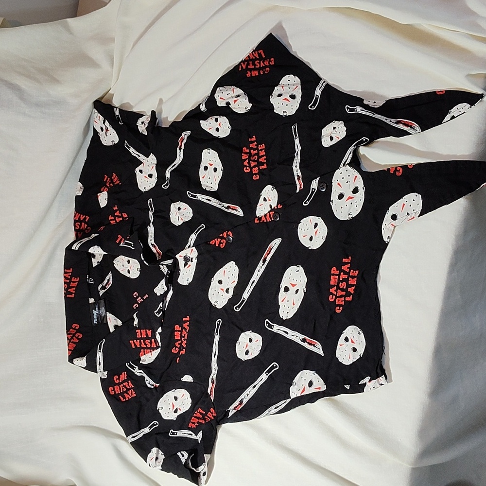 Camp Crystal Lake Friday 13th Jason Shirt